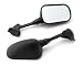 04-08 Kawasaki Ninja ZX6 ZX6R ZX10 ZX10R Black Mirrors