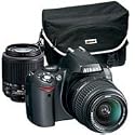 Nikon D40 6.1MP Digital SLR Camera with 18-55mm f/3.5-5.6G ED II AF-S DX and 55-200mm f/4.5-5.6G ED AF-S DX Zoom-Nikkor Lens with 2 Nikon School DVD