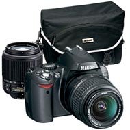 Nikon D40 (with 18-55mm and 55-200mm Lenses) is the Best Point and Shoot Digital Camera for Child and Action Photos Under $750