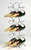 Review RTA MWR-12BTL / 12 Bottle Metal Wine Rack - Chrome Circolare Range
