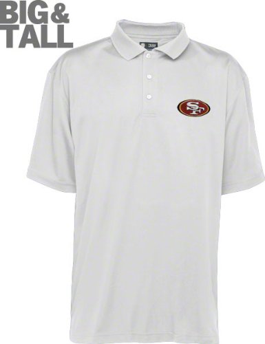 San Francisco 49ers Big & Tall TD Synthetic Performance Polo
