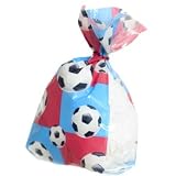 Soccer Cellophane Party Favor Bags