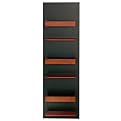 Taylor Magazine Rack - Black/ Walnut
