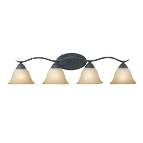 Thomas Lighting Prestige Four-Light Bath Fixture by Thomas Lighting
