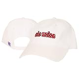 Ole Miss Rebels Women's Adjustable Slouch Fit Baseball Hat-white