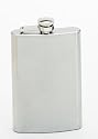 Visol Stainless Steel Satin Finish Flask (8oz)