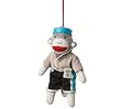 Sock Monkey RUNNER Christmas Ornament Jogging Sports