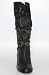 thumbnail: 80%20 The Bobbie Chain Gathered Hidden Wedge Boot in Black,Shoes for Women from 80%20