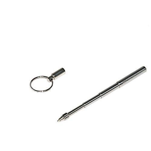 True Utility TU246 TelePen Telescoping Key Ring Pen with 3 Refills New