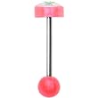 Pink Acrylic HEMP LEAF Logo Barbell Tongue Ring