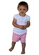New York Yankees MLB Girls ruffle top Short set