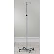 CLINTON KNOB LOCK IV STANDS IV Pole, heavy base w/ 2 hooks Item# IV-31