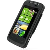 Aluminum Black Metal Case for HTC 7 Mozart T8698