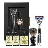 The Art of Shaving Fusion Chrome Collection - Proglide Power Set 6 piece