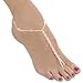Darice VL1899M Crystal Aurora Borealis Bridal Foot Jewelry, Medium, 7 to 8-Feet
