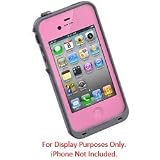 LifeProof Waterproof Shockproof and Dirtproof iPhone Case for the iPhone 4S/4 - Pink