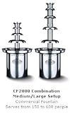 Giles & Posner CF2000 Combo 36/47 Commercial Chocolate Fountain