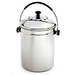 Norpro Grip-Ez Stainless Steel Compost Keeper Pail NEW