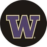 Washington Huskies Black Spare Tire Cover
