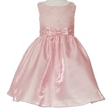 Toddler Girls Flower Girl Dress PINK Pageant Wedding Special Occasion 2T-12