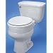 Ableware 725711005 Hinged Elevated Toilet Seat Elongated by Maddak