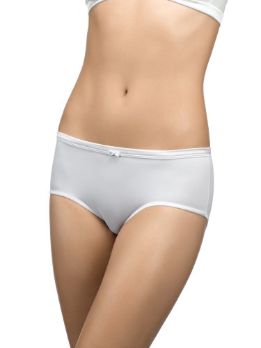 Warner's Women's Perfect Measure Lace Trim Nylon Hipster #5695