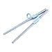 Detachable Training Chopsticks Helper Learning Eating Tool for Kid Baby Beginner Adult,3Pcs(Blue)