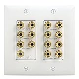 OnQ Legrand WP9009-LA-V1 7.1 Home Theater Connection Kit - Light Almond