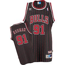 Adidas Chicago Bulls Dennis Rodman Youth (Sizes 8-20) Soul Swingman Alternate Jersey Small