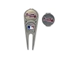 Atlanta Braves Ball Mark Repair Tool & Hat Clip Combo