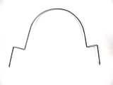 Bosmere N402 Galvanized Wire Tunnel Hoops, 5-Pack
