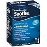 Bausch & Lomb Soothe Preservative Free Lasting Lubricant Drops 28 ct