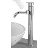 Gyro Tall Single Hole with Single Lever Bathroom Sink Faucet Finish: Brushed Nickel