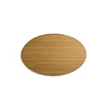 Bambu 14-Inch Oval Floating Fusion Board, Golden Brown by Bambu