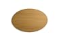 Bambu 14-Inch Oval Floating Fusion Board, Golden Brown