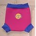 Splash About-Happy Nappy: Pink with Royal Blue rib, Large (about 6 to 14 months)