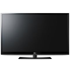 LG 50PJ350 127 cm (50 Zoll) Plasma-Fernseher (HD-Ready, 100Hz MCI, DVB-T/-C) schwarz