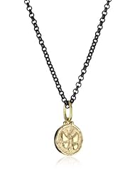 Erica Molinari "Renaissance" 14k Baby Butterfly with Cross Charm Necklace