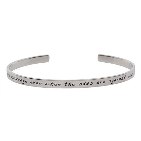 Have Courage When Odds Are Against You Bracelet