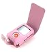 Electronics : Creative Zen V 1GB 2GB 4GB V PLUS PINK Leather KROO Melrose Case Sold By TopDeals888