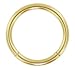 18 Gauge 1/4" - Solid 14kt Yellow Gold 18 Gauge 1/4" - Solid 14kt Yellow Gold