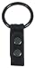 Sports : Taschenlampenhalter mit Ring und Nylonclip, schwarz