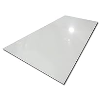 Online Metal Supply White / White Painted Aluminum Sheet .040