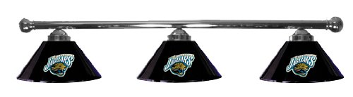 Jacksonville Jaguars Pool Table Light - Chrome Bar