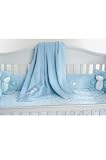 Berkshire Crib Set, Blue Bear