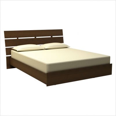 Nexera 4012 Series Nocce Truffle Bed Size: Twin