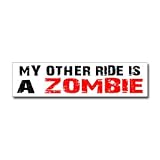 Other Ride is Zombie - Window Bumper Sticker