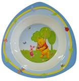 Disney Winnie the Pooh Triangular Bowl - Nature Trail Design