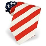 Stars and Stripes Tie by Fun Ties - Multicolor Polyester