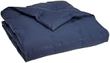 Pike Street Down Comforter, Full/Queen, Navy